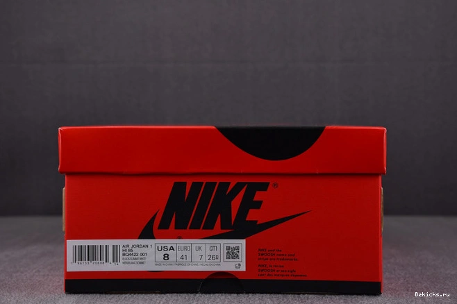 Reps BK air retro 85 white bq4422-001 jordan 1 black high 1203